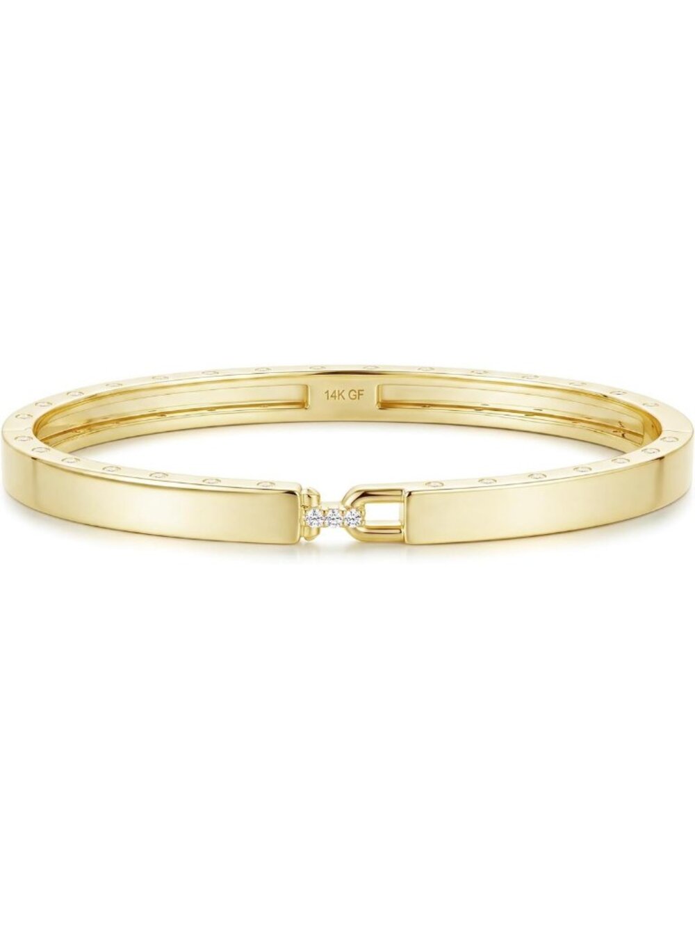 Elegant 14K Gold Filled Bangle Bracelet for Women - Stylish, Durable, Perfect